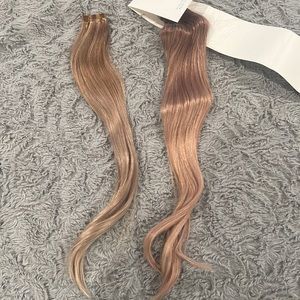 Golden brown to golden blonde extension bundle